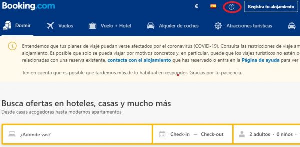 Teléfono Booking.com